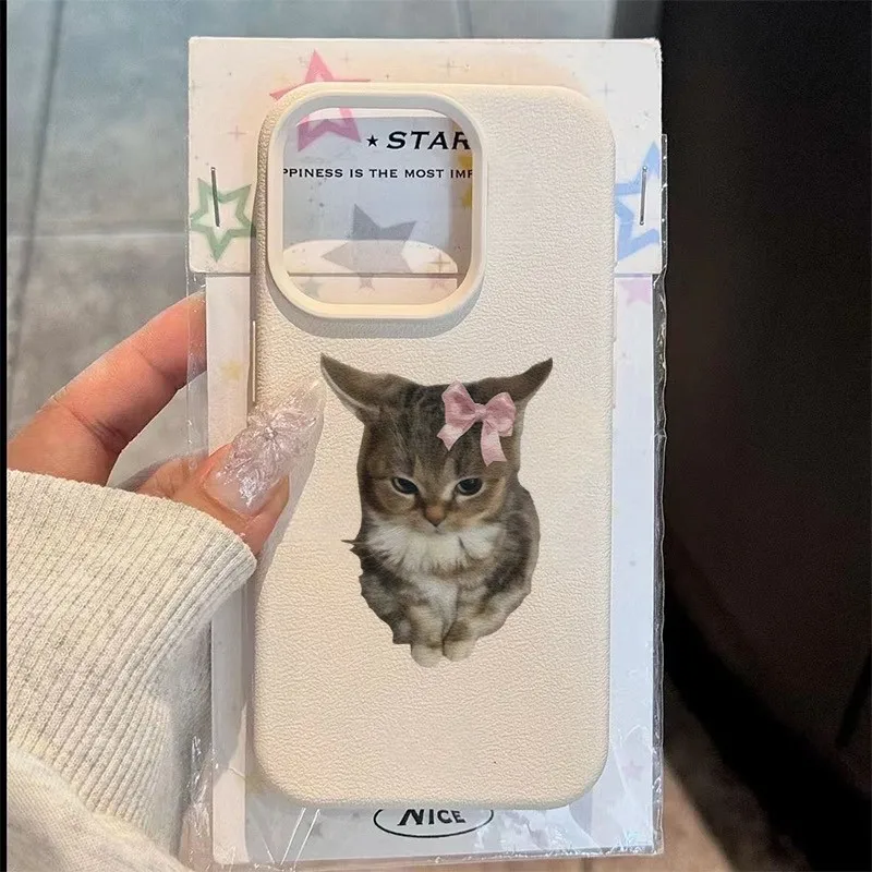 Adorable Soft Cat Pattern Phone Case Cover