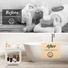 Shower Chair, HDPE Shower Bench for Inside Shower to Sit On It, Shower Stool with Storage Shelf 2-Tier Spa Stool for Elderly 5