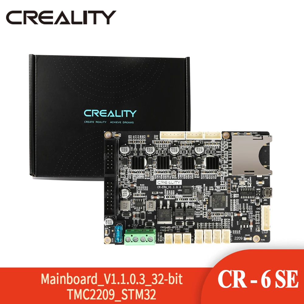 Creality-3Dプリンター用のサイレント32ビットマザーボード,CR-6 se,v1.0.3 tmc2209,CR-6  AliExpress Mobile