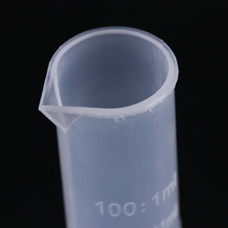 Professional Laboratory Measuring Cylinder - Transparent and Sturdy