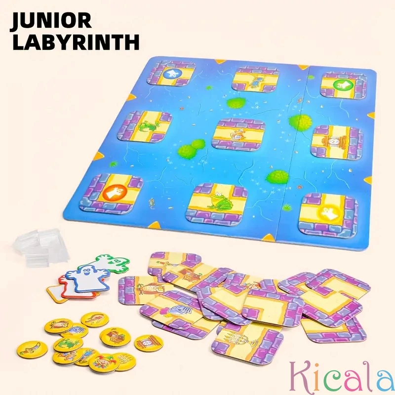 Ghost Madness Maze Puzzle Game Family Entertainment Education Brain Teaser Board Games for Children Gifts