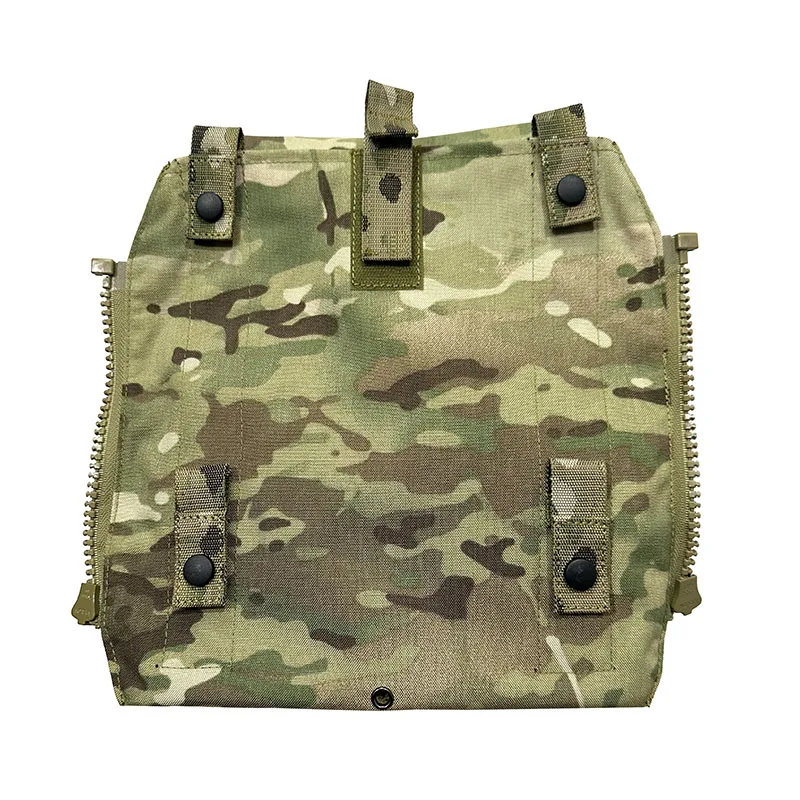 Tactical Attack Zipper BackPanel Pocket Molle Zip-On Panel for AVS