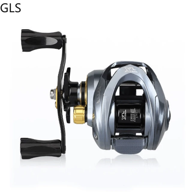 19+1BB Non-Slip Grip Black/Gold/Purple Fishing Reel 7.2:1