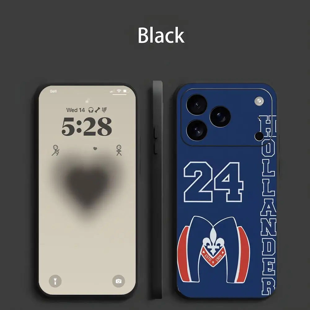 TV Series Inspired Heated Rivalry Black Frosted Soft Phone Case