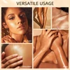 QIBEST 5 Colors Body Face Liquid Highlighter Glitter Makeup Glow Face Contour Shimmer Illuminator Ginger Highlight Cosmetics 2