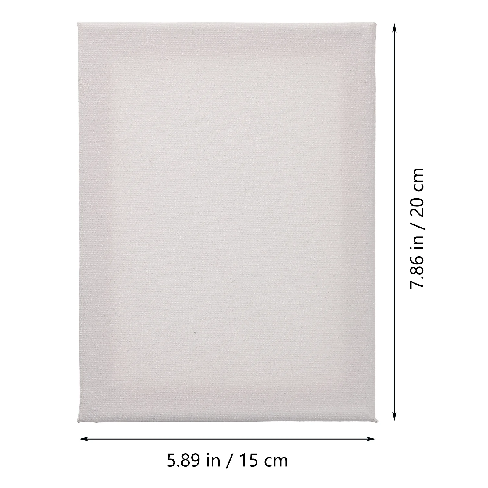 5 Pcs Blank Canvas Watercolor Paint Board to Stretch Small Canvases for Painting