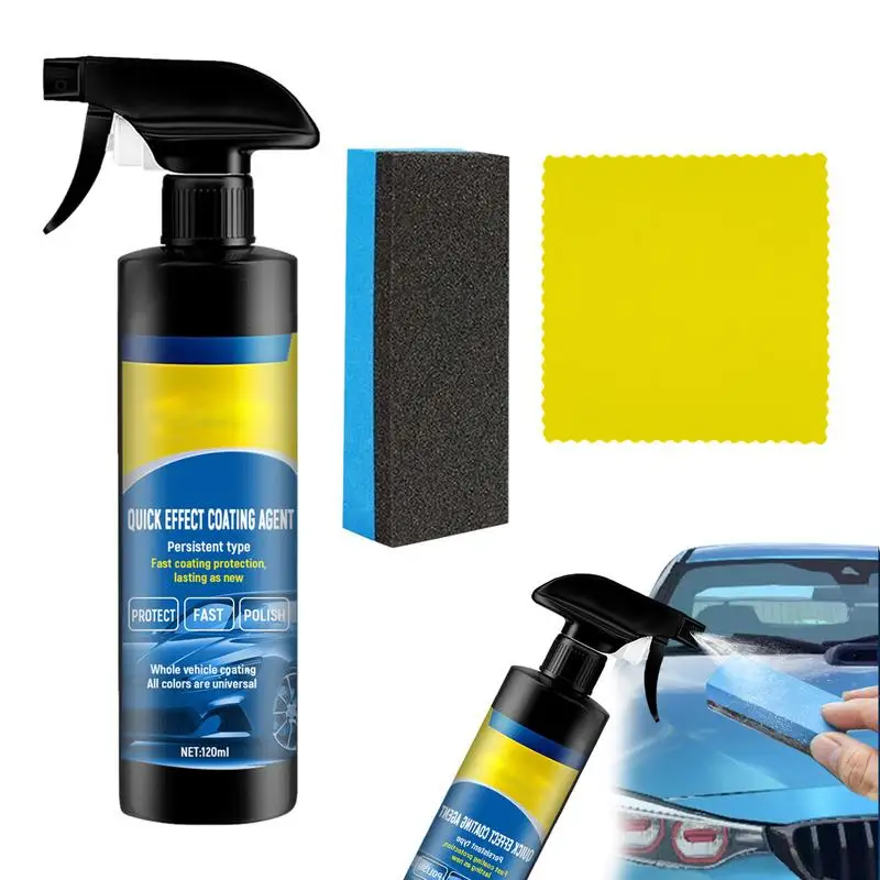 

Ceramic Coating Spray Auto Paint Refresher Car Coating Wax Refurbisher Dust-Proof Fast Car Coating Fine Scratch Repair With