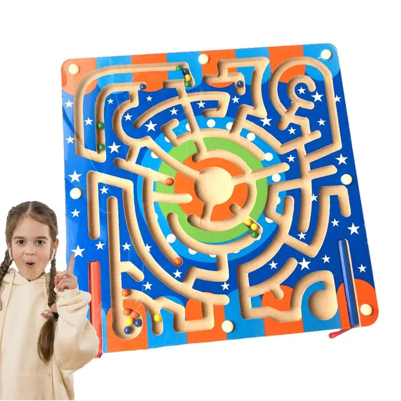 

Magnetic Matching Game Magnetic Travel Toddler Games Montessori Maze Toys Montessori Fine Motor Skills Toys For Boys Girls 3