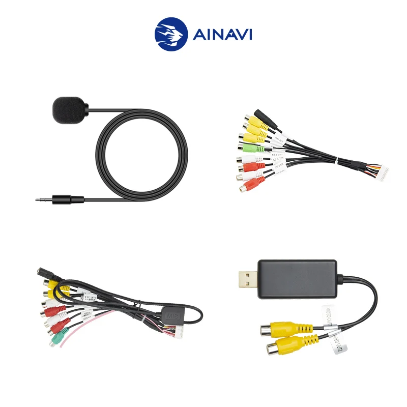 Ainavi Mikrofon für android auto radio MIC AI voice control Aktivierung code RCA Kabel