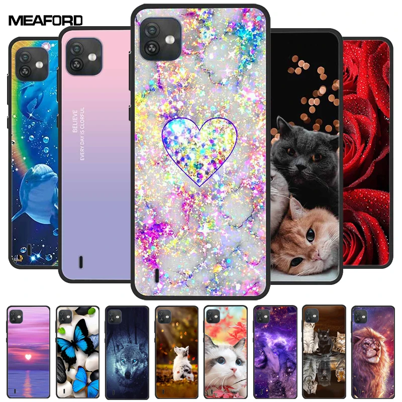 Per Wiko Y82 Custodie Y52 Custodia Morbida In Silicone Tpu Per Wiko Y52 Cover Posteriore Fundas Per Wiko Y82 Cover Landscape Antiurto Coque