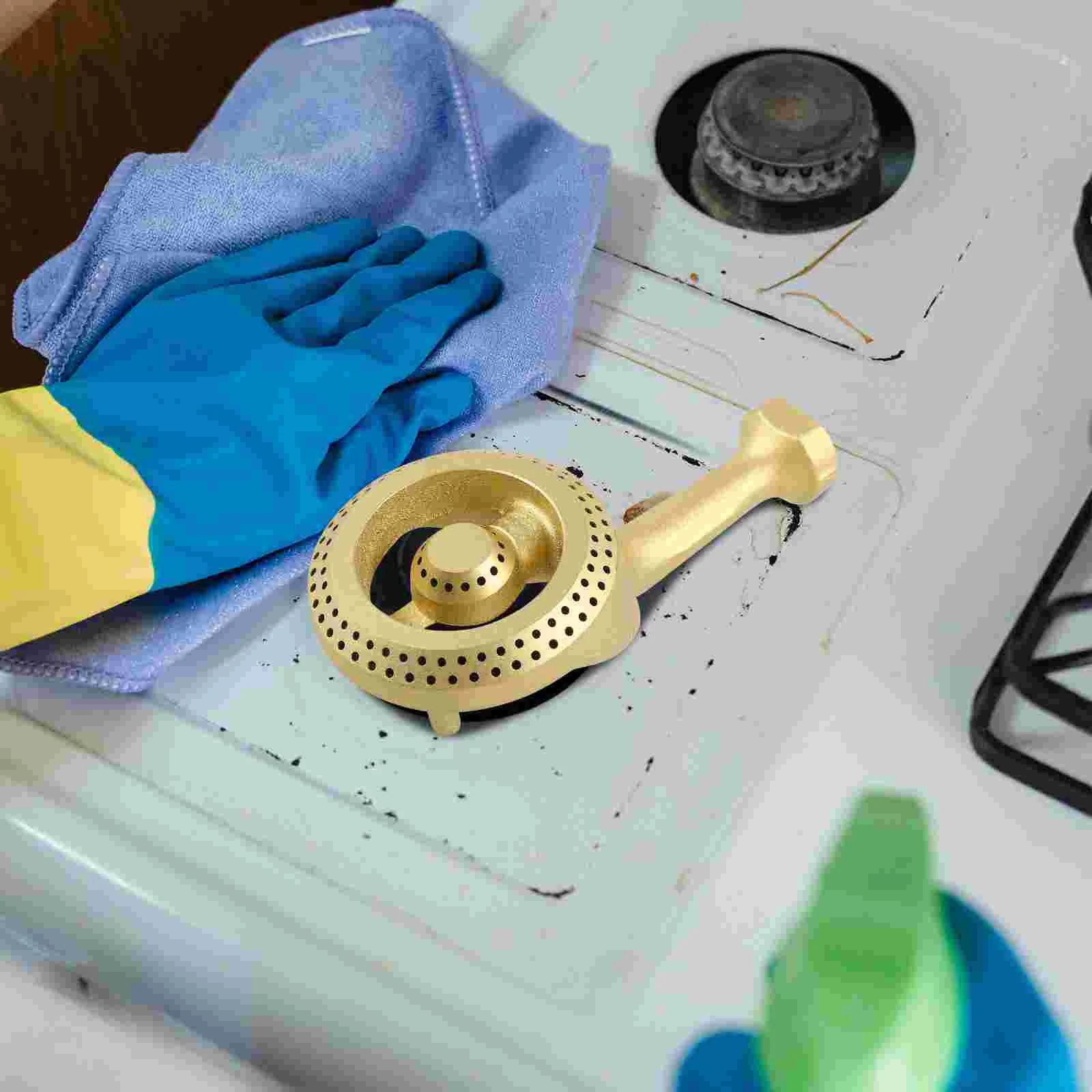 HEMOTON Gas Stove Burner Head Replacement Cap For Kitchen Made Of Iron
