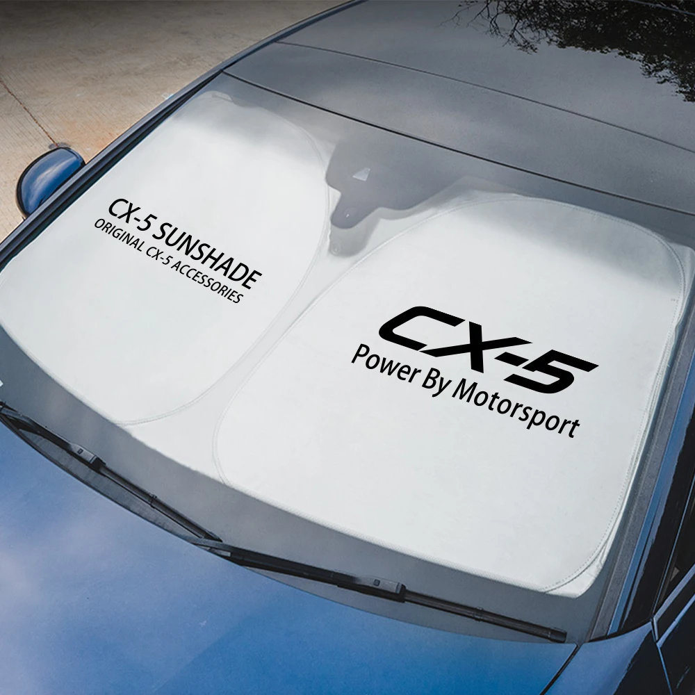 Car Windshield Sunshade Cover UV Ray UV Blocking Interior Protection Accessories For Mazda CX5 CX 5 KE KF AWD Skyactiv SUV CX-5 car sunshade windshield sunshade windshield sun shade