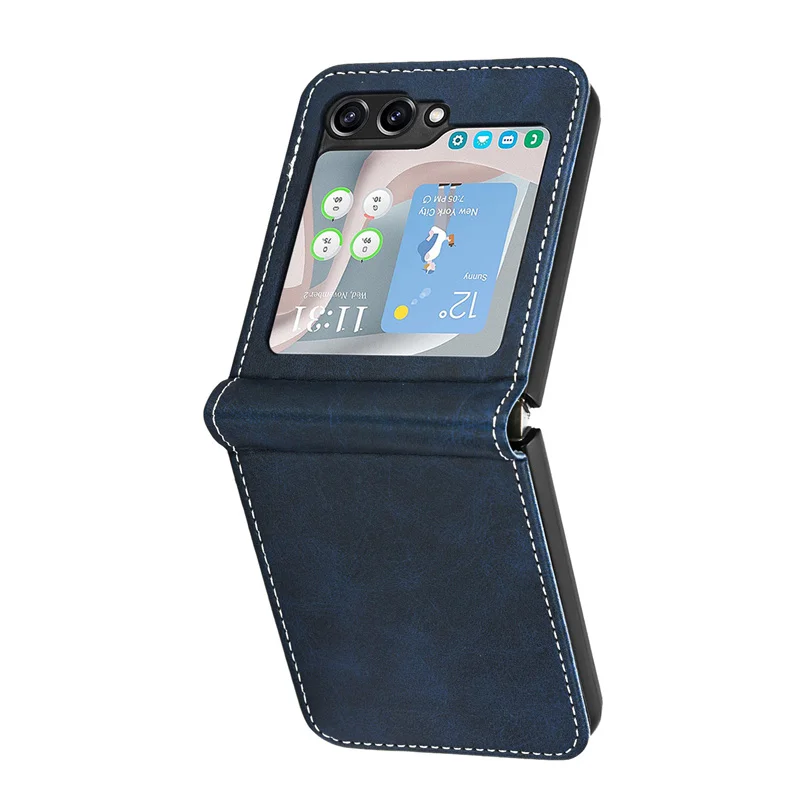 Leather Wallet Flip Magnetic Phone Case with Card Holder and Stand
