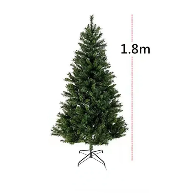 thumbnail image 1 of Árbol de Navidad Premium con 1200 puntas y soporte de metal, ligero y fácil de montar, árbol de Navidad de cuerpo completo, 1 of 5