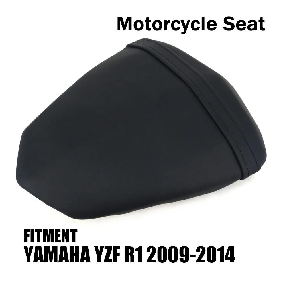 Motorcycle Seat Leather Passenger Rear Seat Pillon Cover For Yamaha Yzf