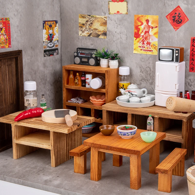 Children Mini Kitchen Toys Cookware Pot Pan Kids Pretend Cook Play Kits Simulation Kitchen