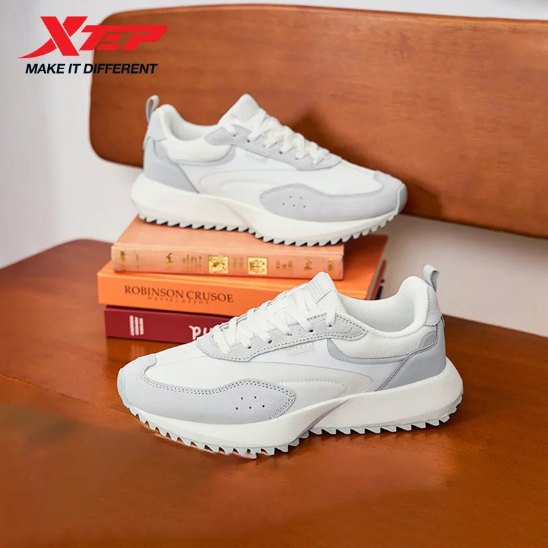 Xtep Shoes For Women Summer Comfortable Casual Shoes Durability Fashion Breathable Outdoor 876218320031 womens sneakers