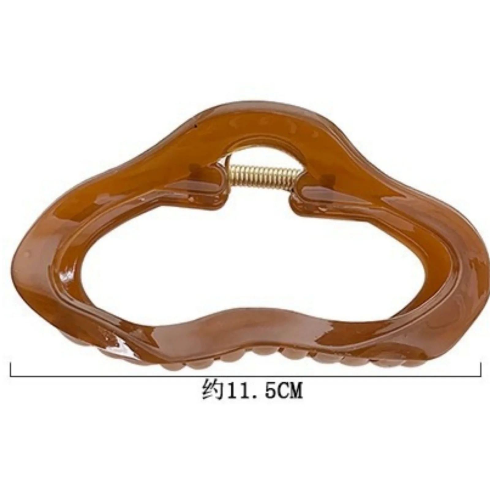 1PC Elegant Clouds Hollow Out Hair Claws Clip Women Girls Jelly Acrylic Hair Clamps Plastic Hairpins Barrettes Hair Accessories