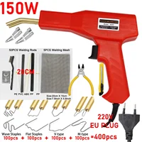 150W Plastic Welding Hot staplercar Bumper Repair Kit Hot Stapler Welding Repair Machine welding Gun 2