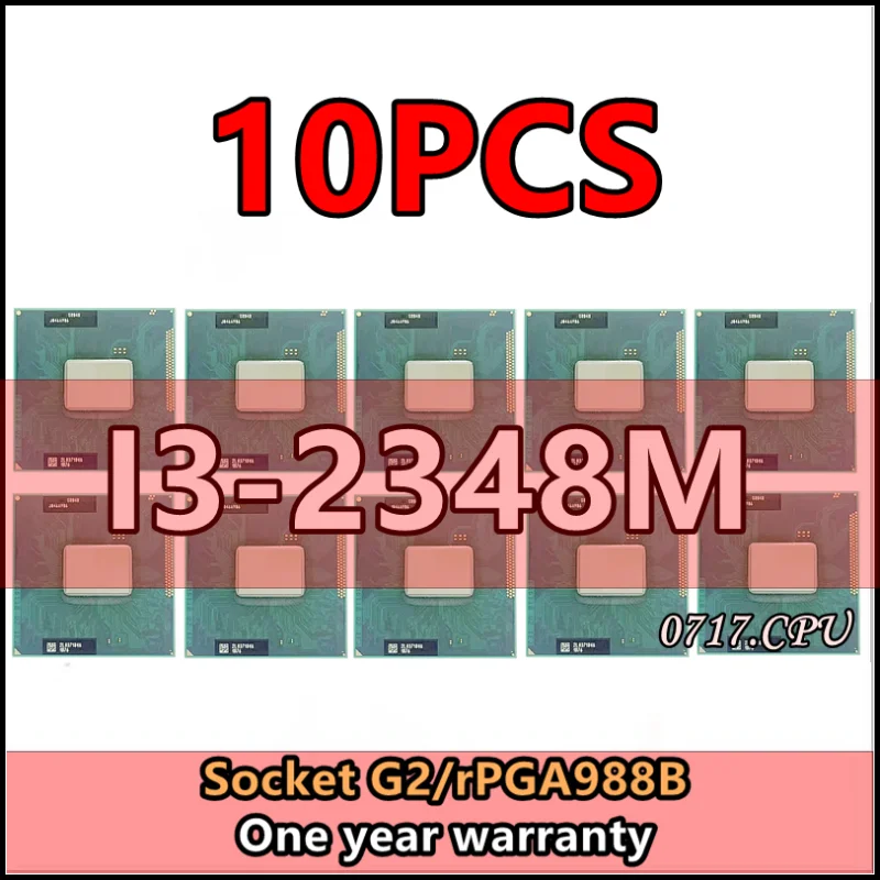 

10 шт., планшетофон 2,30 ГГц 3 Мб SR0TD i3 2348M FCPGA988, процессор Socket G2