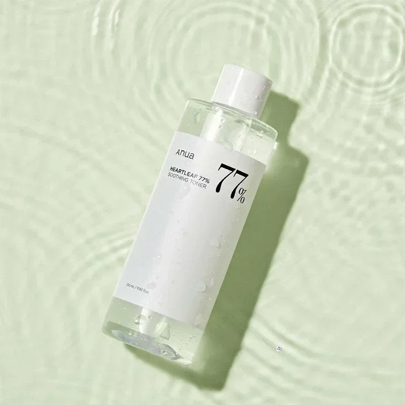 Korean Heartleaf Anua Anti-aging Essence Moisturizing Toner Emulsion Fade Fine Lines Deep Cleaning Facial Cleanser Skin Care Set facial essence