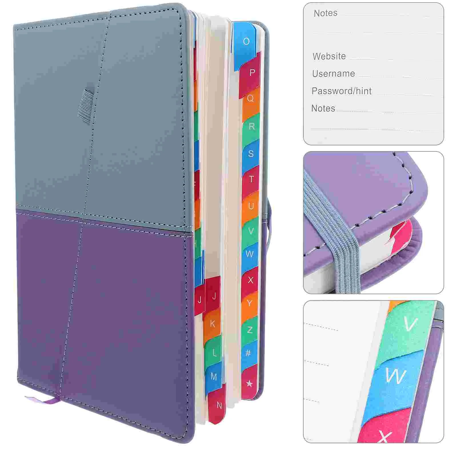 Portable Address Book Alphabetical Code Office Dowling Paper Organizer for Phone Numbers, address book