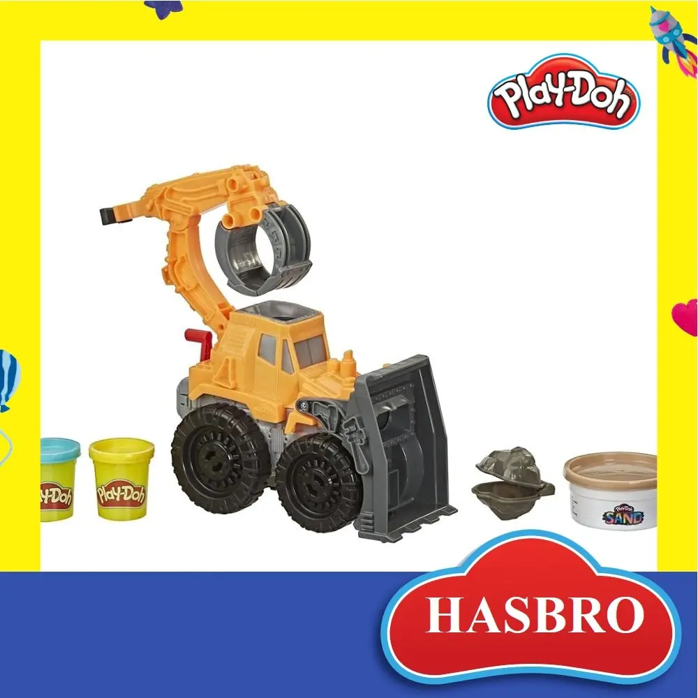 Набор игровой для лепки Play-Doh Wheels Погрузчик E92265L0 | Игрушки и хобби