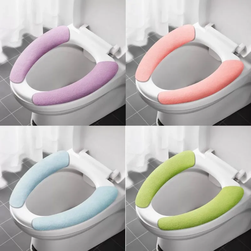 

Toilet Seat Cushion Paste Toilet Sticker Toilet Seat Cover Waterproof Summer Universal Cartoon Wc Toilet Sticky Seat Cushion