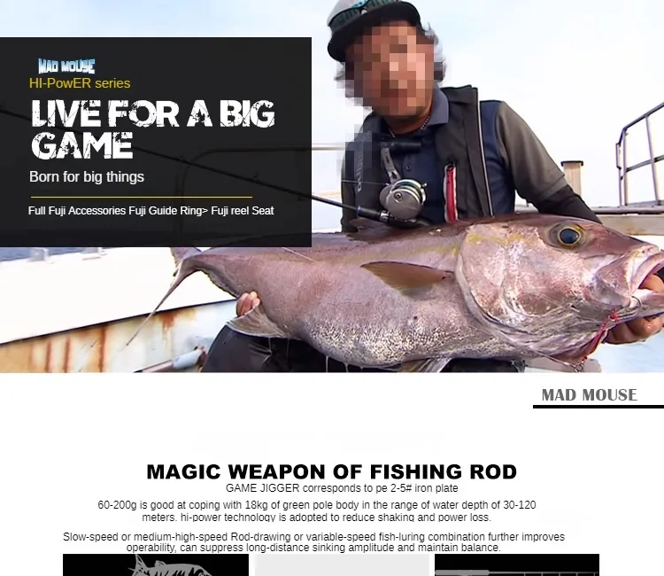 big angry fish rods and reels Bigwater Rival Level Wind Combo Mad Katz fishing rods for