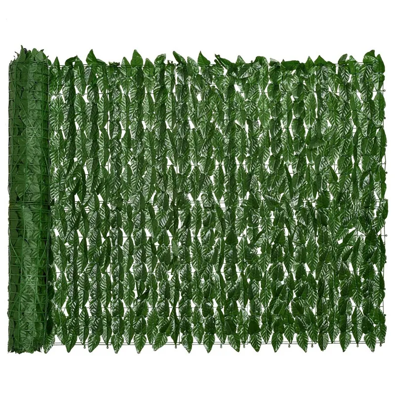 

Artificial Ivy Privacy Fence Screen 0.5X3M Artificial Hedges Fence And Faux Ivy Vine Leaf Decoration For Outdoor Garden