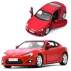 1/36 Toyota GT 86 Alloy Sports Car Model Diecast Metal Track Racing Car Vehicles Model Simulation Miniature Scale Kids Toys Gift 5