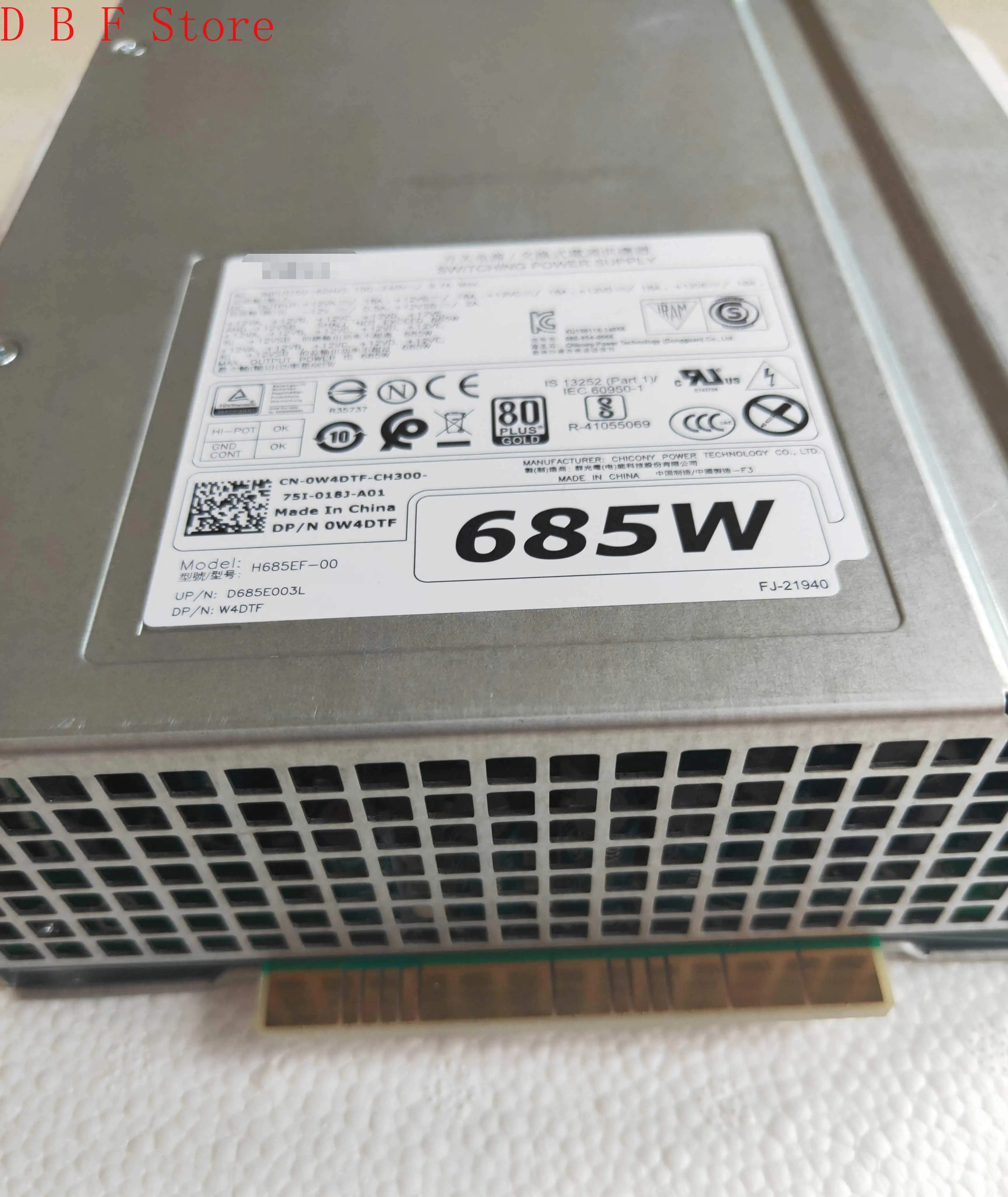 H685Ef-00 Per Alimentatore Per Workstation Dell T5810 T7810 685W