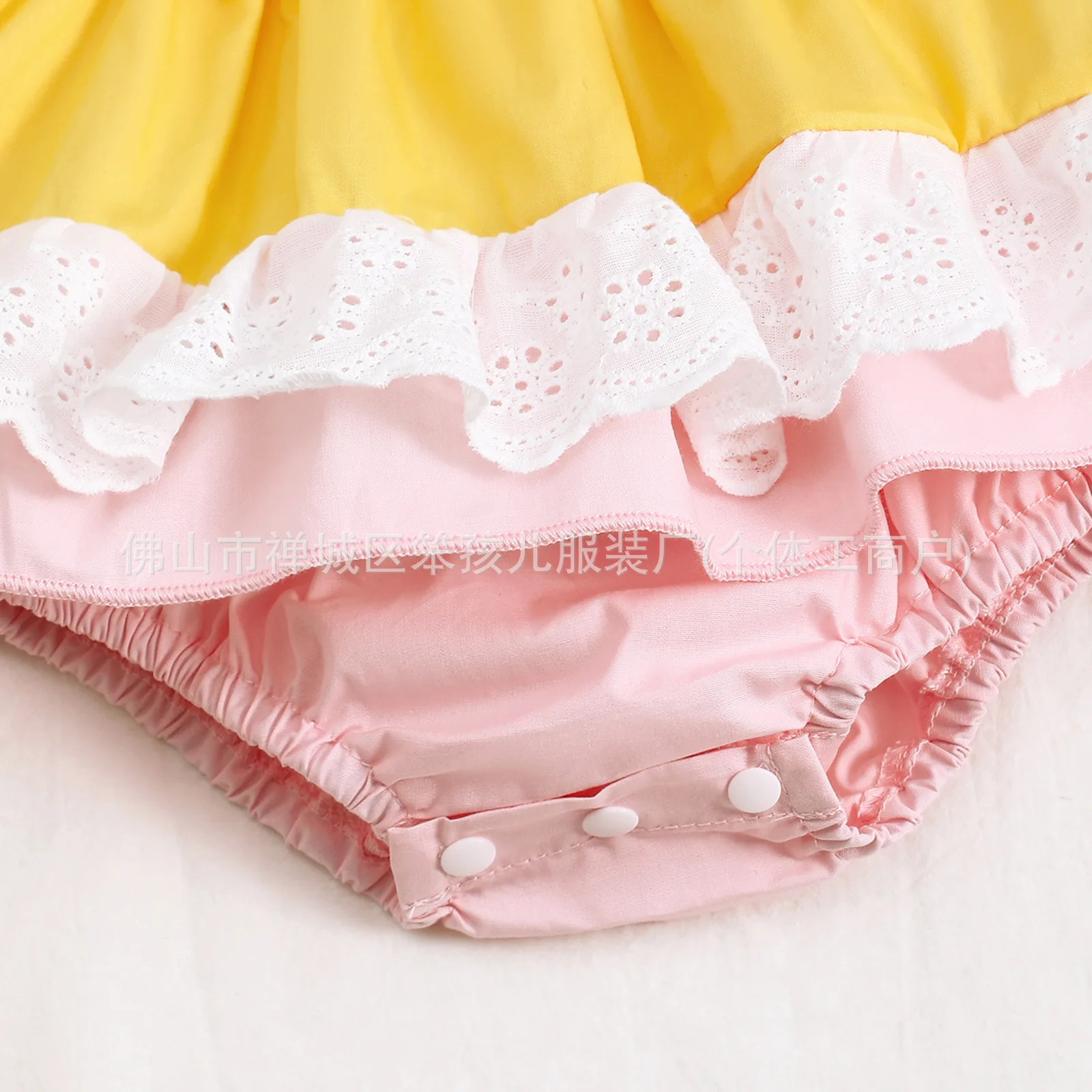 Adorable Carrot Strap Floral Skirt Baby Girl Clothes Newborn Toddler Fashionable Versatile Cotton Romper Suit for Babies