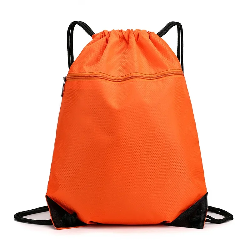Oxford Fabric Drawstring Backpacks Basketball Backpack Capacity Waterproof Sports Fitness Backpacks Gym Bag Sack Custom Logo New