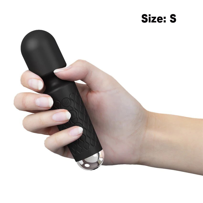 20 Modes Powerful Vibration Mini Vibrator Sex Toys AV Magic Stick Massager Clitoris G-Spot Vibrators For Women Erotic Adults 18+