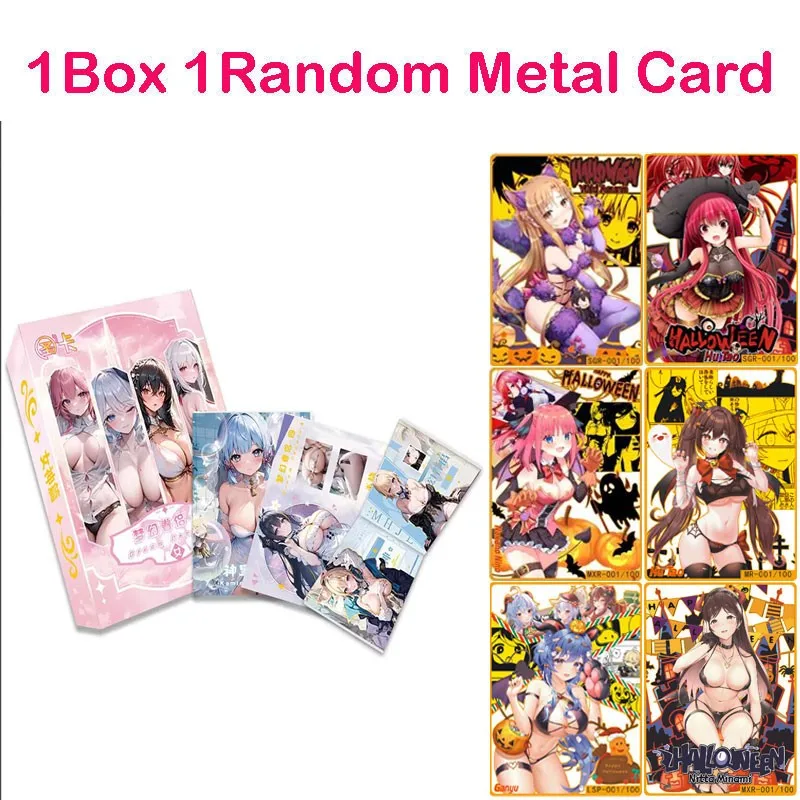 

Newest Dream Couple 4 Collection Card Goddess Story Waifu Booster Box ACG TCG CCG Doujin Toy And Hobbies Gift With Metal Card