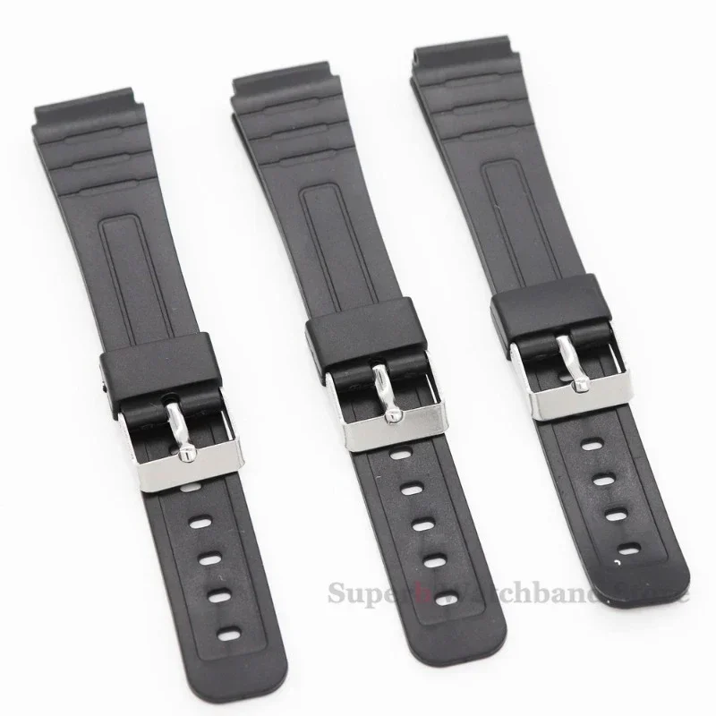 Versatile Silicone Rubber Watch Strap - Multiple Sizes Bracelet Accessory