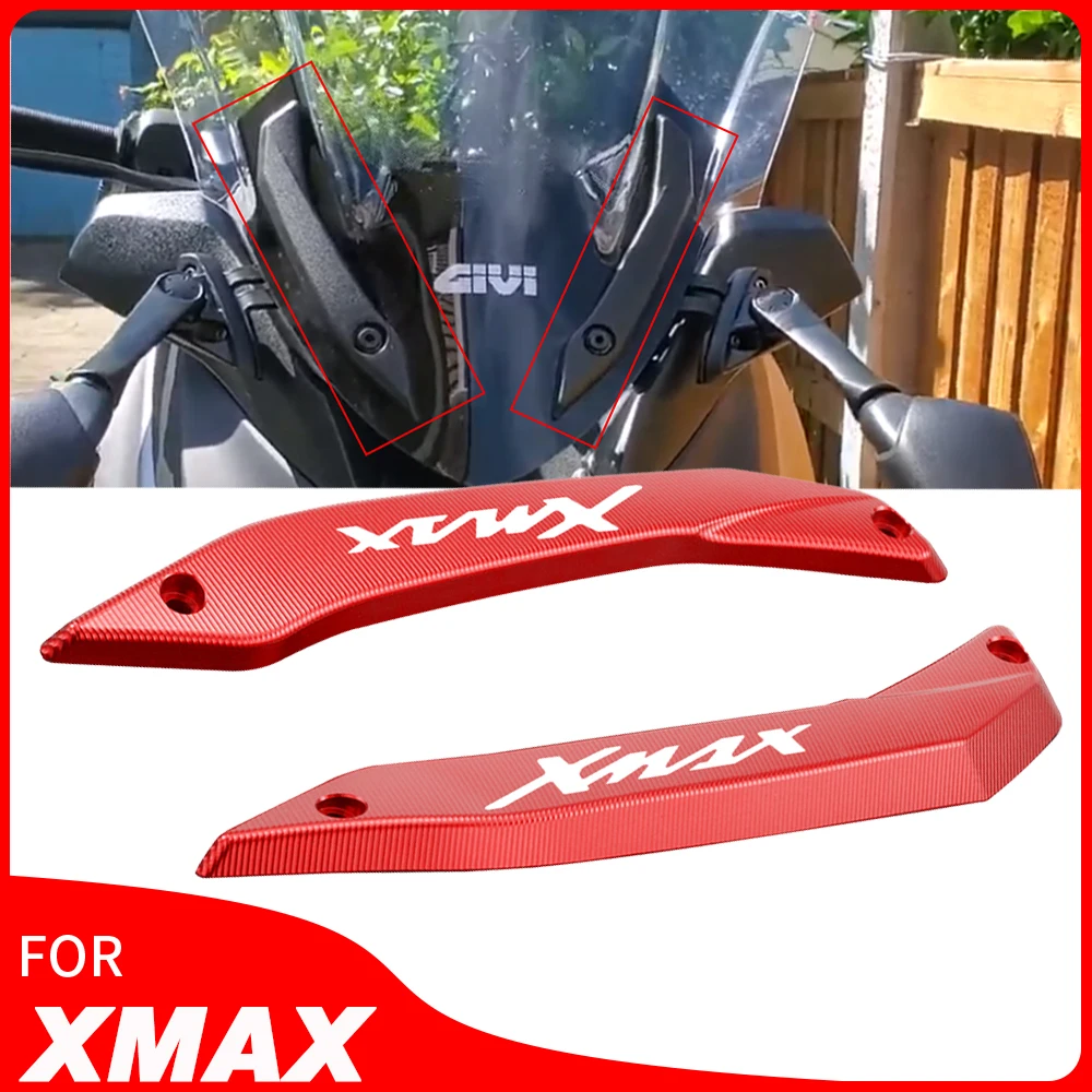 

Мотоциклетные аксессуары для YAMAHA XMAX 125 250 300 XMAX300 X MAX 400 ветровые дефлекторы защита кронштейна лобового стекла
