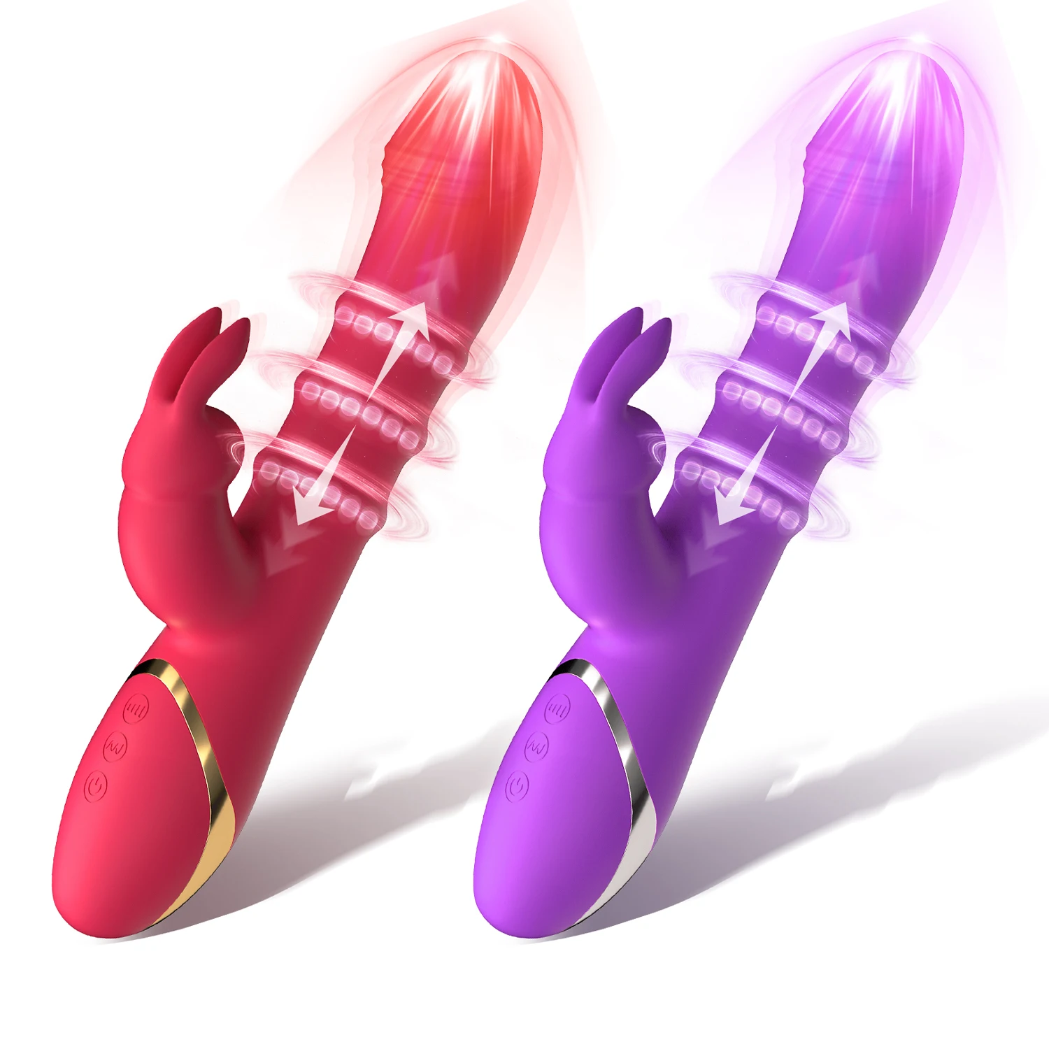 Leistungs starke Kaninchen g Punkt Dildo Vibrator Anal für Frauen g Punkt Klitoris Stimulator av Stick Vagina Erwachsene weibliche Mastur bator Erwachsene 1