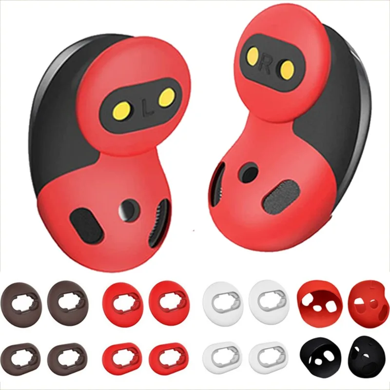 

3pairs/set Silicone Earbud Case Cover Tips Replacement Earbud Tip for Samsung Galaxy Buds Live Non-slip Earplug Ear Buds Cushion