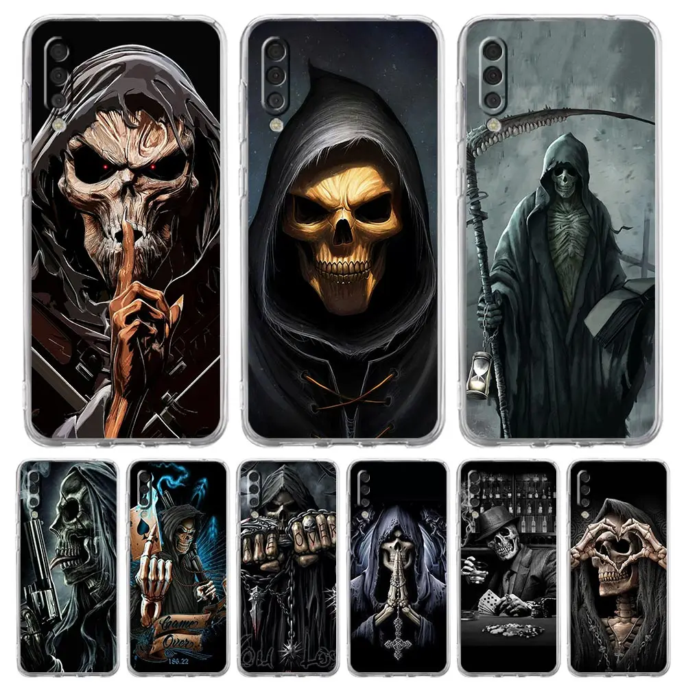 Grim Reaper Skull Skeleton Phone Case Cover