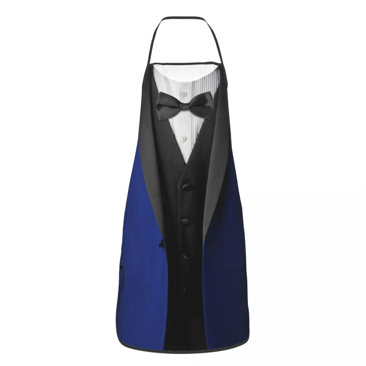 

Сверхреалистичный смокинг на заказ, фартук для мужчин и женщин, для взрослых шеф-поваров, для приготовления пищи, кухонная одежда, фартук с рисунком