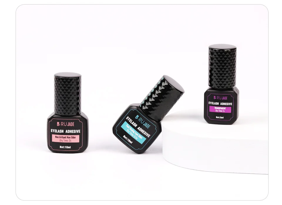 Schnell trocknender, langanhaltender, wasserfester Wimpernkleber für 55 Tage, keine Reizung, stark haftend, für Wimpernverlängerung und Make-up – Detail 15