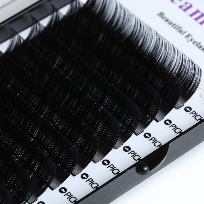

All Curl False Eyelashes Individual Eyelashes Extension Soft Natural Long Lashes CC DD Matte Black