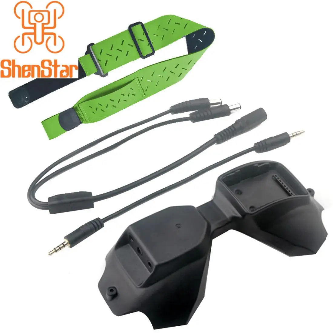ShenStar D2A FPV Analog Adapter Module 2-4S Plug and Play for DJI FPV V1 Goggles 5.8G TBS Fusion Wildfire Rapid Fire TrueD-X drone goggles accessories
