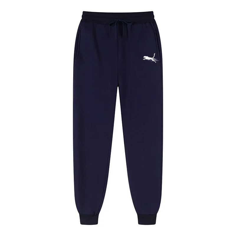 2024 Autumn Winter New Men's Trousers Casual Trousers Sports Jogging Fitness Pants Sweatpants Fashion Trend Street Print Pants 5