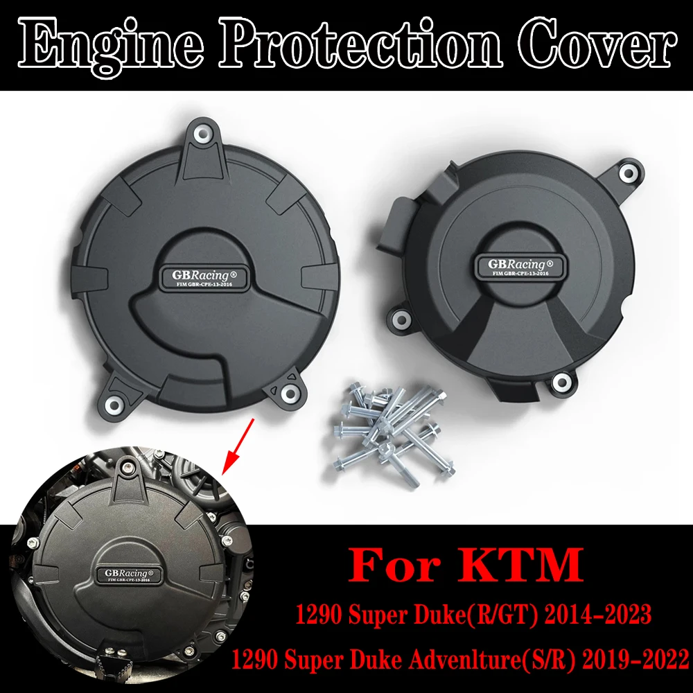 

For KTM 1290 Super Duke（R/GT) 2014-2023 1290 Super Duke Advenlture（S/R) 2019-2022 Engine Protection Cover