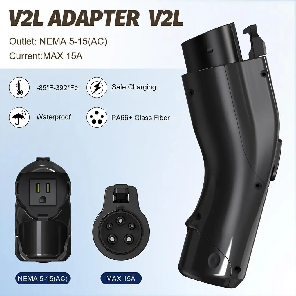 Adaptér V2L Typ 2 na zásuvku Schuko 230 V 16A 3,6 kW €64,90 Adaptér V2L Typ 2 na zásuvku Schuko 230 V 16A 3,6 kW €64,90