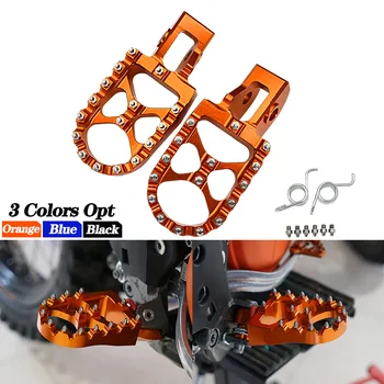 오토바이 풋 페그 발받침 풋 페그 레스트 페달, KTM EXC EXCF XC XCF SX SXF 85 125 150 200 250 300 350 450 530 2017-2023