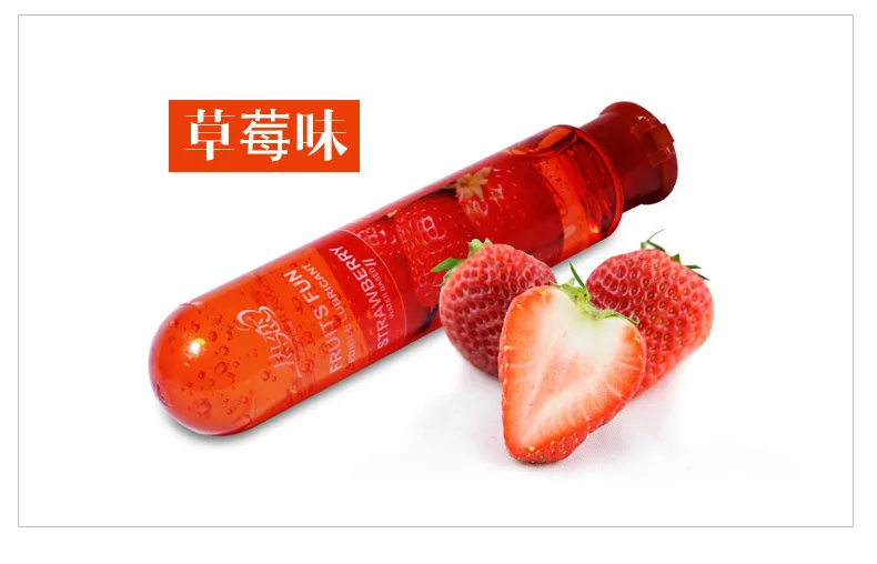 Edible Fruity Lubricant Lickable Water-Based Body Gel for Adults Long-Lasting Strong Wire Drawing, Easy to Use lube delay spray